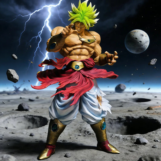 Dragon Ball Z Anime Broly Figure Ssj3 Broly Super Saiyan PVC Action Figures 26cm/10.24inch Collection Mode Toys Gifts