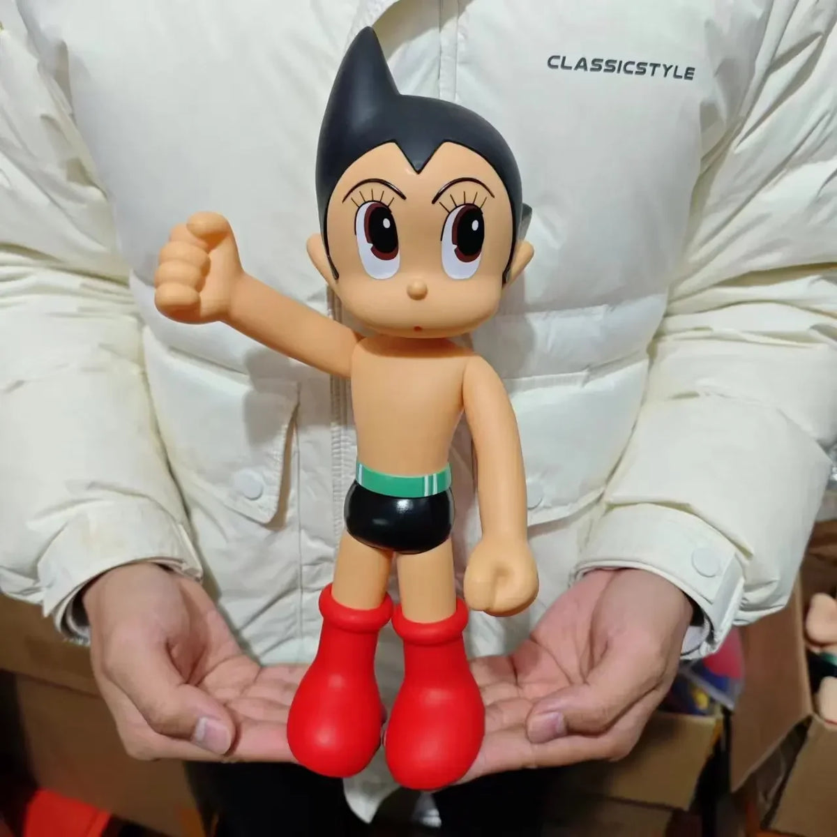 40CM Large AstroBoy Mighty Atom Tetsuwan Atom Anime Action Figure PVC Movable Statue Model Toy Collection Gift