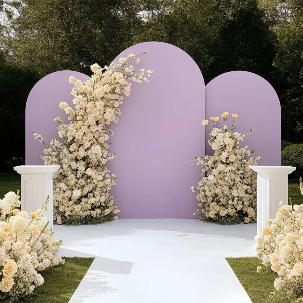 Solid Colours Arch Backdrops Cover Wedding Party Photography Backdrops Photo Kids Birthday Party Table Cover Decoration