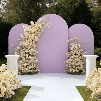 Solid Colours Arch Backdrops Cover Wedding Party Photography Backdrops Photo Kids Birthday Party Table Cover Decoration