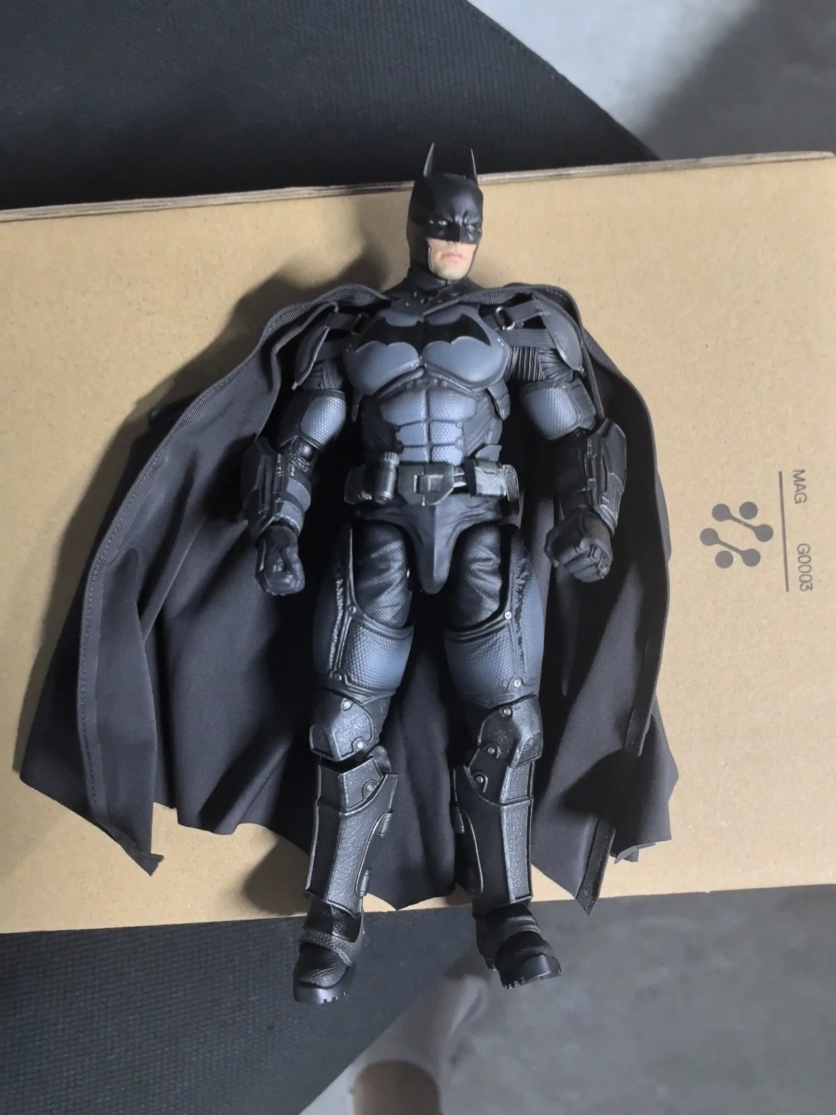 In Stock Original INART Batman Arkham Origins 1/12 Standard Edition Action Figure Anime Figurine Movable Model Toy gifts