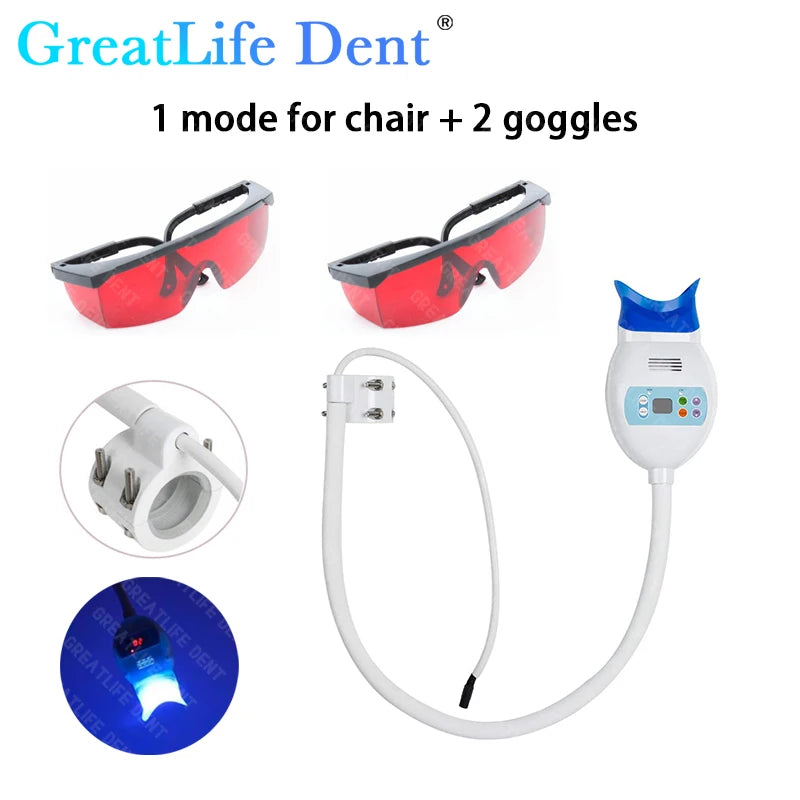 GreatLife Tooth Whitening Machine For Professional Teeth Dental Led Teeth Whitening Lamp With 1 Color Teeth Bleach Instrument