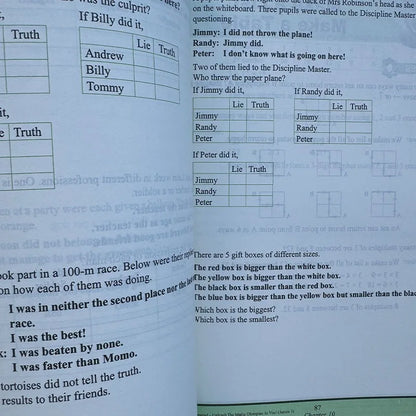 5 Books/set SAP Maths Olympiad Primary School Mathematical Thinking Training Exercise   Math Questions English Book