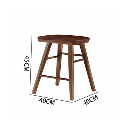 Nordic Bar Chair, Bar Stool, Solid Wood Home Chair, High Stool, Mobile Phone Store Stool, Modern Minimalist Bar Chair, Bar Stool