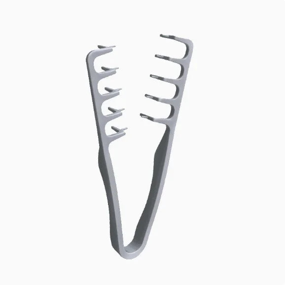 Men Styling Comb Plastic Material Portable for Daily Commute Business Travel Office Use Easy Storage
