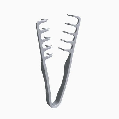 Men Styling Comb Plastic Material Portable for Daily Commute Business Travel Office Use Easy Storage