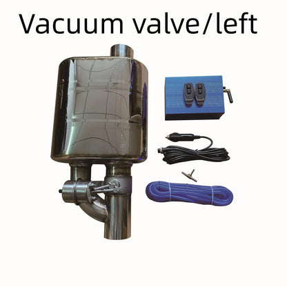 Remote Control Device for Tail Section Variable Sound Exhaust Cut-Off Valve of Automobile Universal Exhaust Valve 51 63 76mm