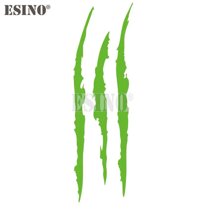 Car Styling Ghost Claw Scratch Stripe Marks Headlight Decal Vinyl Decal Auto Body Decorative Stickers PVC Carving Vinyl Decal
