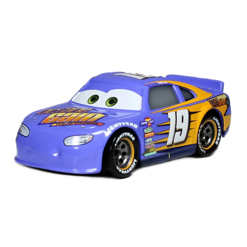Pixar Cars 3 Lightning McQueen Jackson Storm Anime Cartoon Characters Alloy Diecast Model Toy Cars Fire Engine Children's Gifts