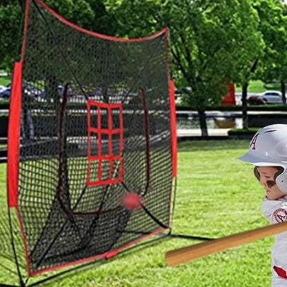 Baseball Practice Net Practice Accuracy Training Throwing Baseball Softball Pitching Target Baseball Pitching Net Training Aids