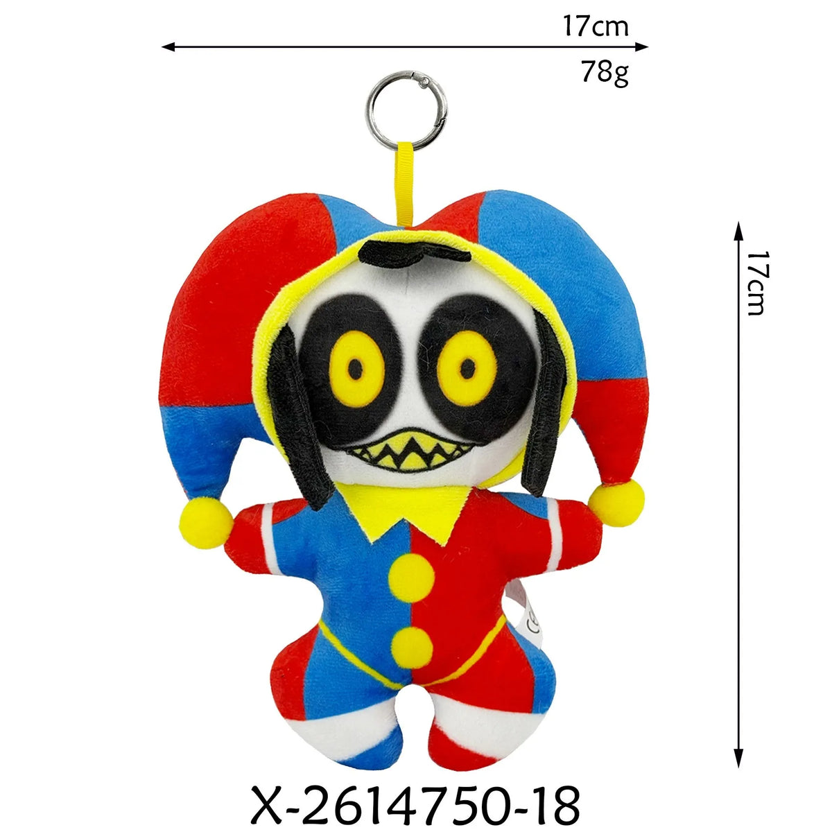 New Styles The Amazing Digital Circus Pomni Jax Plush Toy Anime Cute Theater Rabbit Doll Cartoon Clown Christmas Kids Gifts