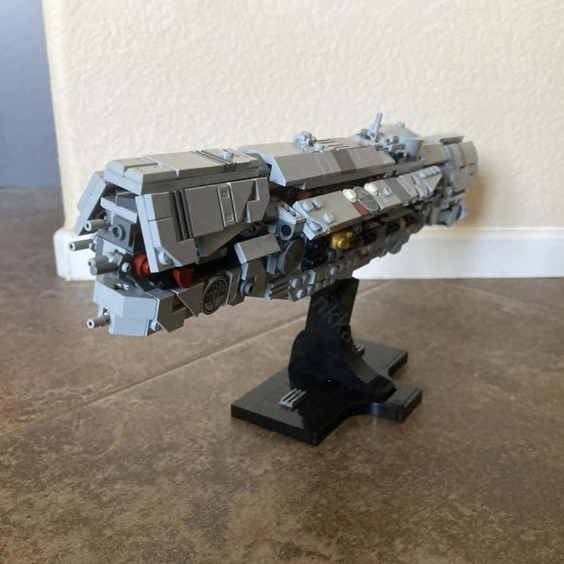 NEW UNSC Infinity Spaceship Building Blocks Model Star Battles Starship DIY Military Sci-fi Movie Assembly Bricks Xmas Toy Gifts
