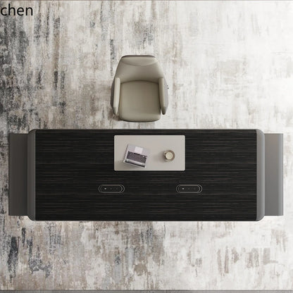 HYS senior sense manager desk office desk simple modern light luxury high-end