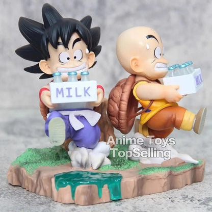 15cm Anime Dragon Ball Figure Goku and Krillin Action Figures Pvc Statue Collection Model Toys Gifts
