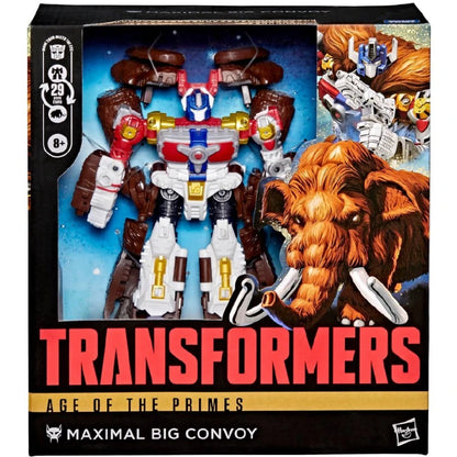 In Stock Hasbro Transformers Classic Toys Age Of The Primes Maximal Big Convoy Action Figure Robot Toy Collectibles Gift Hobbies