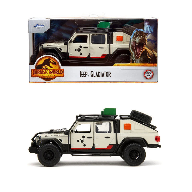 JADA Toys 1/32 Scale Diecast Model Car Jurassic Park and Fast & Furious Series Various Styles Movie Vehicle Collectible Toy Gift