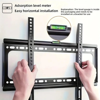 Universal TV Wall Mount Bracket 26-63 Inch LCD LED Monitor Holder Adjustable Low Profile Flat Mount for TVs