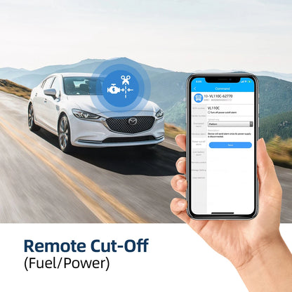Jimi VL110C Small 4G LTE Vehicle GPS Tracker With Smart Alert Remote Cut-Off Real-time Tracking Waterproof Car Motorcyc Locator
