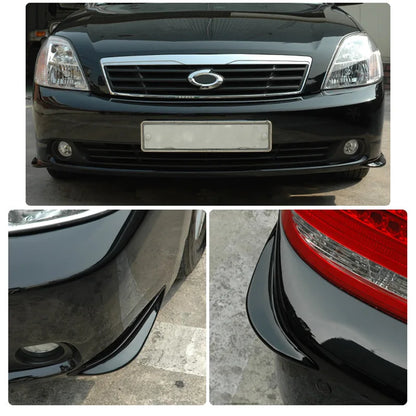 2/4PCS Universal Front Rear Bumper Corner Protector Guard Car Anti-collision Protection Decoration Strip Car Protect Accessories