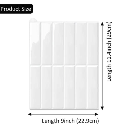 10 Sheets 3D Marble Wall Tiles Home DIY Wallpaper Waterproof Self Adhesive Wall Stickers for Kichen Bathroom Backsplash Decor
