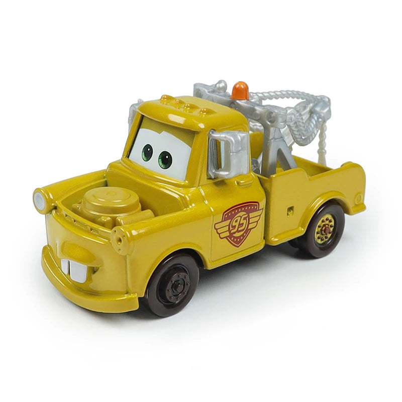 Cartoon Pixar Cars Mater 1/55 Metal Die Casting Model Car Alloy Material Anime Figure Collectibles Racing Toys Birthday Gifts