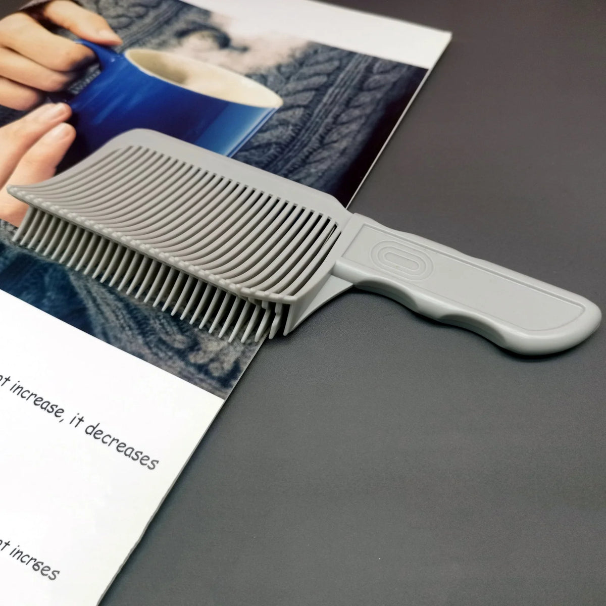1/3Pcs Barber Hair Comb Kit Flat Top Hair Cutting Fading Stying Men Fade Brush Adjustable Headband Salon Hair Tool Accessories