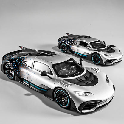 Simulation 1:18 Benzs AMG ONE Super Car Model Dieacst Toy Vehicle Collectibles Birthday Gifts Man Boy Miniature Voiture
