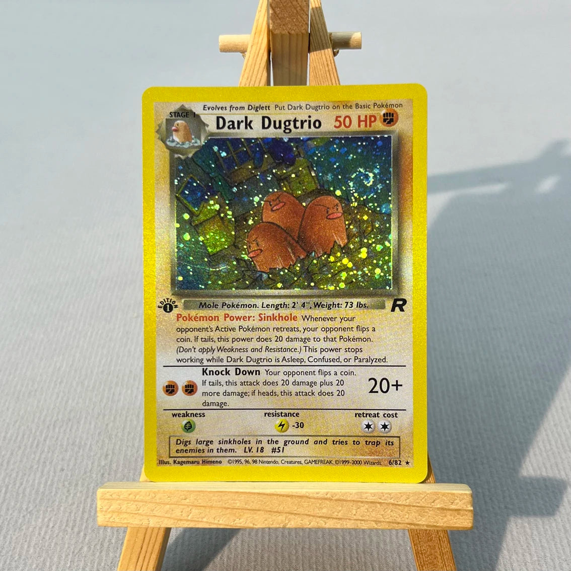 TR PTCG8-002 Tcg proxy PKM Cards Dark Hypno Battle Toys Gifts Rare Collection for Hobbies home play