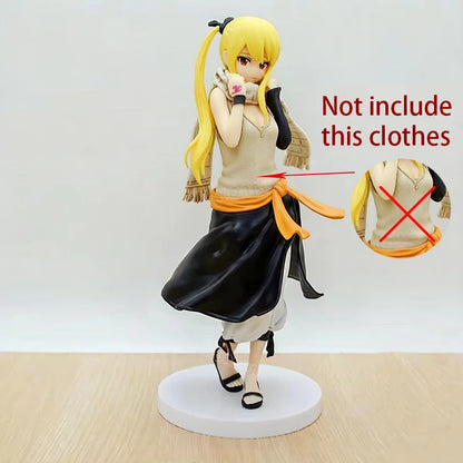 FAIRY TAIL Lucy Heartfilia Anime Girl Figure Erza Scarlet/Natsu Dragneel/Mirajane Strauss Action Figure Model Doll Toys Gifts