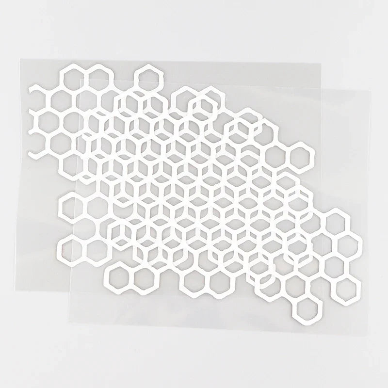 Motorcycle sticker Personalized Honeycomb body decoration stickers for car refit creative body stickers