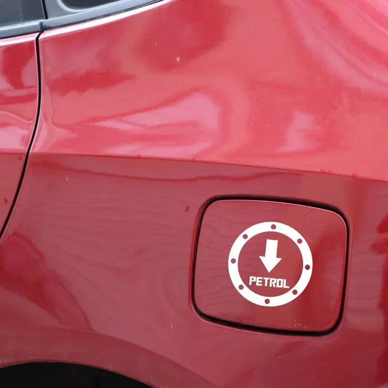13x13cm Petrol Gas Cap Car Personalized Stickers Creative Car Body Gasoline Cap Decoration Vinyl Film Decal Auto Accessories