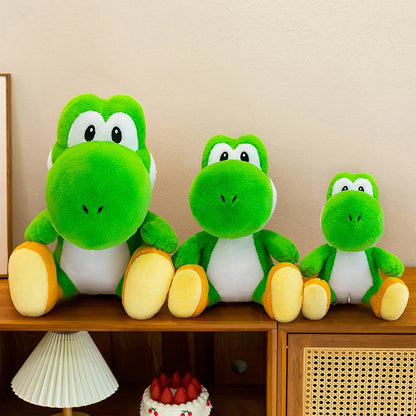 2026 New Red 30cm Cartoon Cute Yoshi Plush Toy Doll Yoshi Dinosaur Plush Soft Fill Toy Pillow Birthday Gift