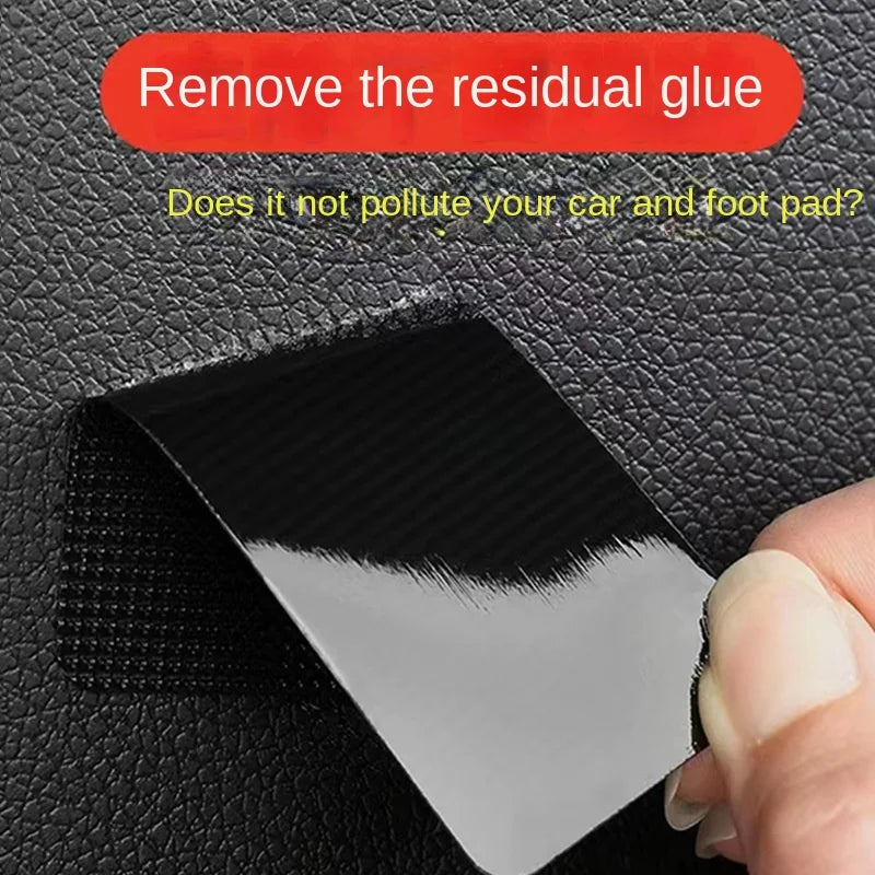 Double Sided High Adhesive Fixed Stickers Car Accessories Hook-and-loop Fastener Self-adhesive Attaches Scratch Strap