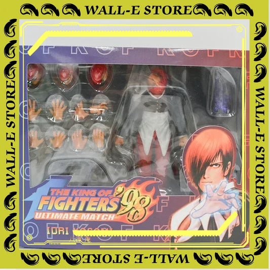 In Stock 19cm Storm Toys The King of Fighters Kyo Figure Kusanagi Iori Yagami Figurine KOF Action Figure Model Toy Gift