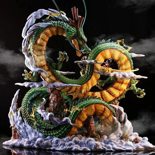 Dragon Ball Anime Figure Shenron Figure Goku And Shenron Figurine Model Pvc Statue Doll Collection Room Toy Gifts