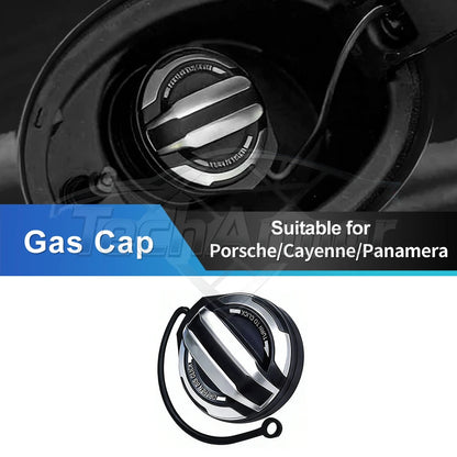 For Porsche Macan Cayenne Panamera 911 718 ABS Fuel Tank Cap Filler Cover OEM 971044251 971044261 Auto External Accessories