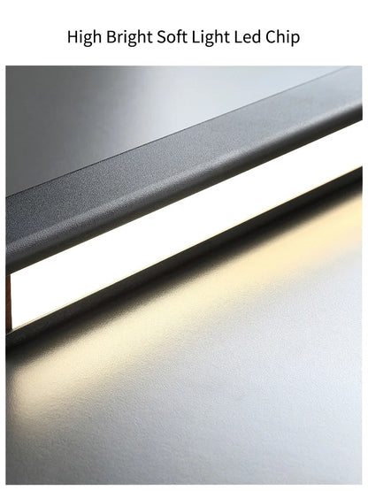 LED Restaurant Pendant Light, Dining Table Lighting, Kitchen Bar Light, Linear Light, Office Pendant Light, Modern and Minimalis