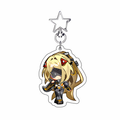 New Hot Game Zenless Zone Zero Keychains Pendant Car Ellen Joe Seth Lowell Jane Doe Von Lycaon Nicole Fans cosplay Gifts