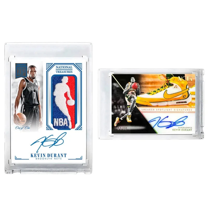 DIY Custom NBA Basketball Autograph Refractor Jersey Patch Cards Stephen Curry LeBron James Kevin Durant Fan Collectible Gift