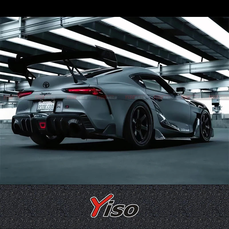 Suitable for SUPRA A90 A91 Tail Fin Carbon Fiber Large Tail Fin Modified Encirclement Spoiler SUPRA A90 A91 ADR V3 Tail Fin