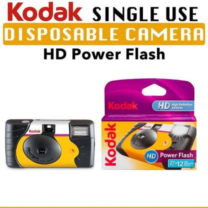 New 1-5 Pcs Original Kodak FunSaver Single Use Camera With Flash Disposable Point-and-Point Film Cameras 27 Exposures 39 Sheets