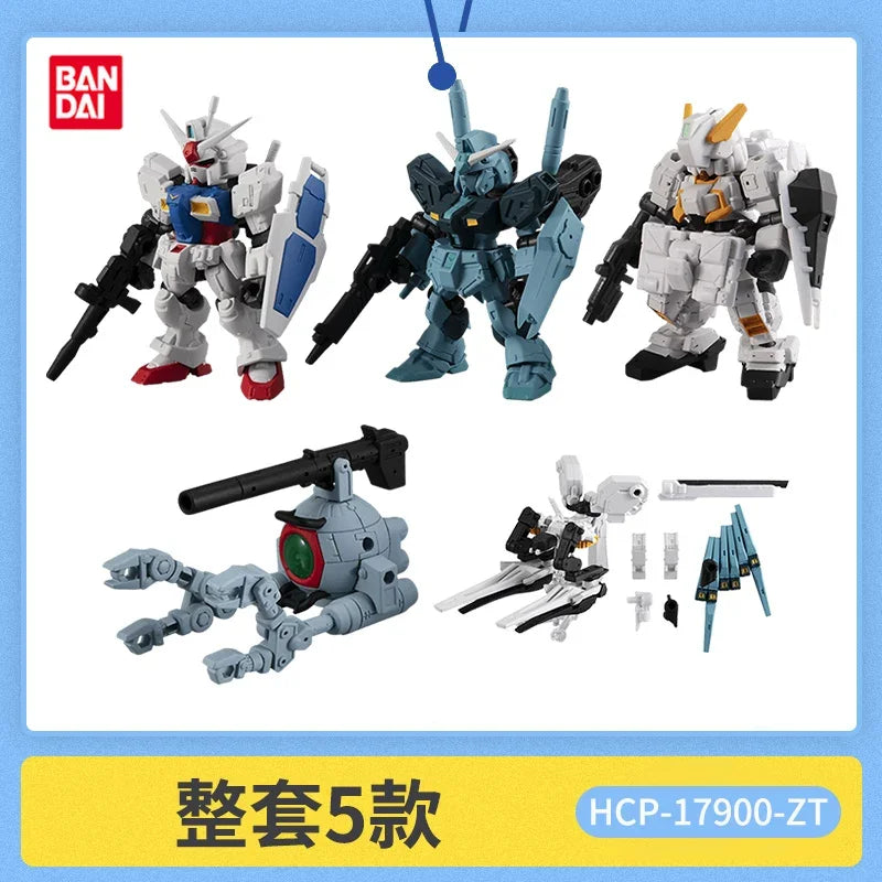Bandai Gashapon Original Mobile Suit Ensemble (MSE) Gundam RX-78-2 Strike Hi-Nu Wing Astray ZZ Barbatos Assemble Model Kit