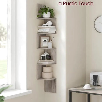 Wall-mounted Multi-layer Floating Shelf, Storage Display Rack for Home, Bedroom, Living Room, Office