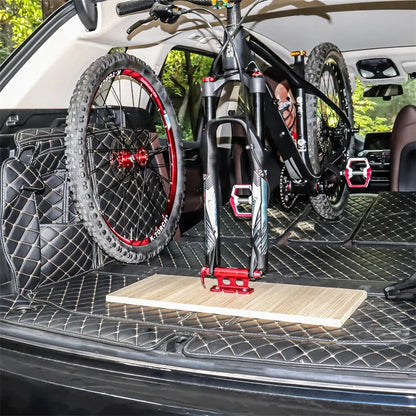 MUQZI Bike Car Carry Mount Rack MTB Road Bicycle Quick Release Thru Axle Carrier Fork Mount Car Roof Rack Bracket DROPSHIPPING