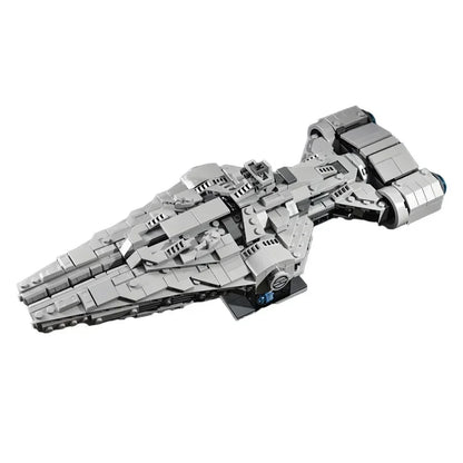 NEW 654PCS MOC Space Imperial Light Cruiser Midi Version Building Blocks Model Diy Creative Assembly Educational Toy Kid Gift