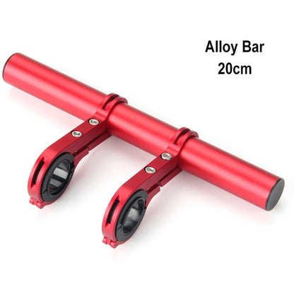 10/20/30cm Bicycle Handlebar Extended Bracket Aluminum MTB Bike Front Light Expansion Bracket Road Cycling Extender Rack Parts