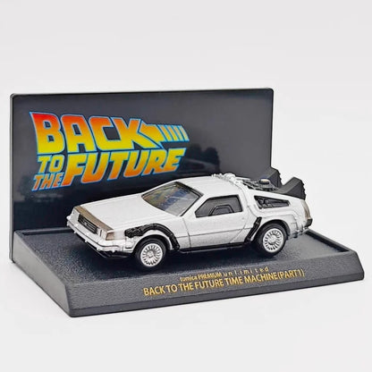 In Stock Original TOMICA Returns to the Future 40th Anniversary Collection Series Alloy Car Models Collection Surprise Toy Cars