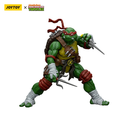 [IN STOCK][Available in Asia]JOYTOY TMNT Action Figures 1/18 Michelangelo Donatello Leonardo Raphael Anime Figures Toys Model