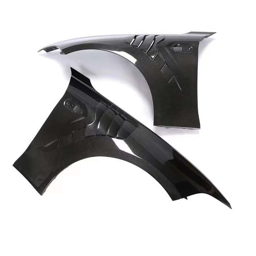 For BMW M2 F87 M2C 2014-2020 Carbon Fiber Fender Bumper Retrofit the Carbon fiber replacement Openings leaf plate automotive par