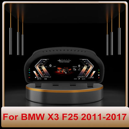 2025 Latest Original Car Digital Cluster Instrument for BMW X3 X4 F25 F26 2011-2017 LCD Speedmeters Dashboard Player